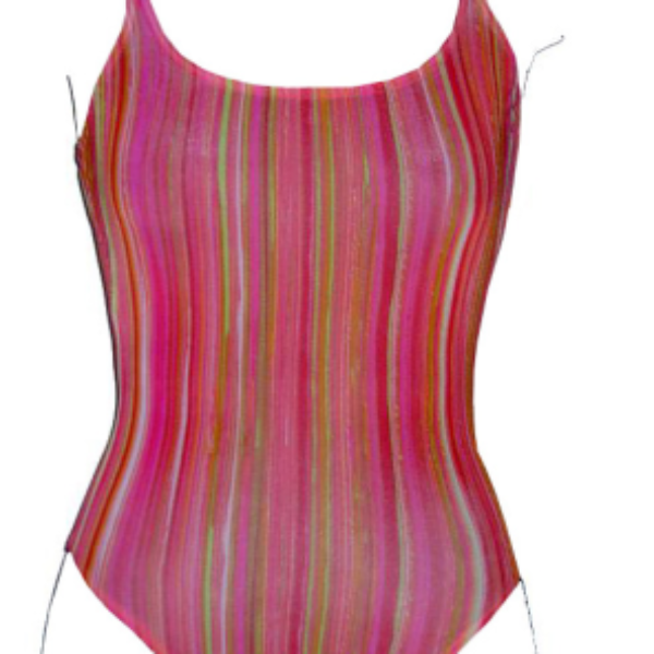 Regi Strips - Tan Through - Swimsuit
