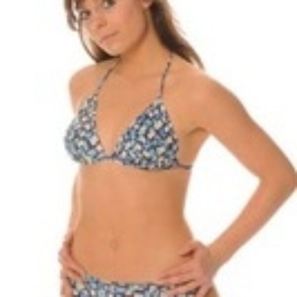Paros - Halterneck Tan Through Bikini