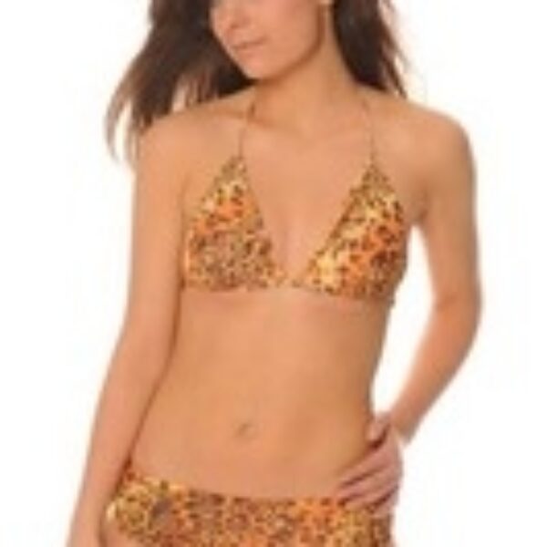 Tonga - Halterneck Tan Through Bikini